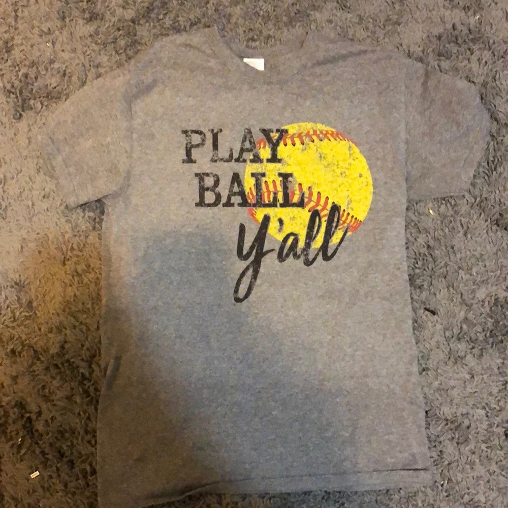 A softball shirt